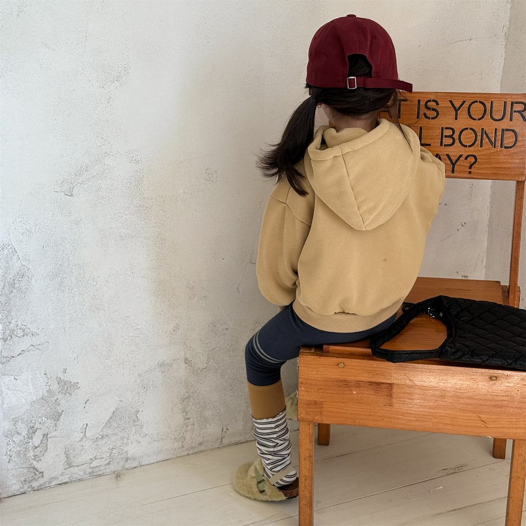 【80-130】ロゴプリントフーディートレーナー