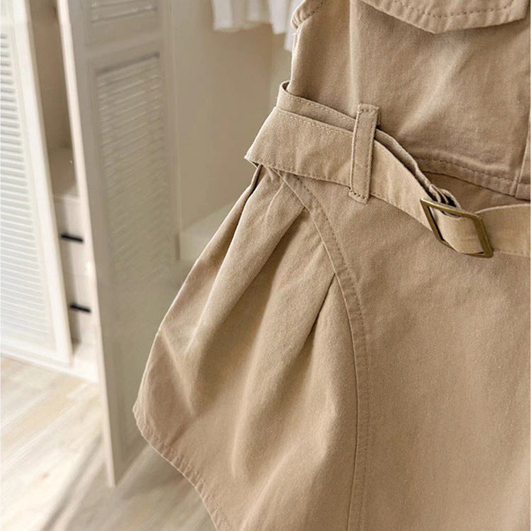 【90-140】トレンチノースリワンピース