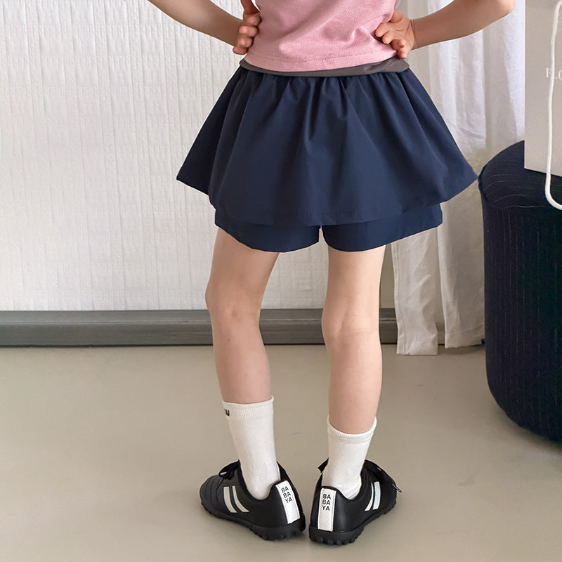 【100-150】スカートショートパンツ