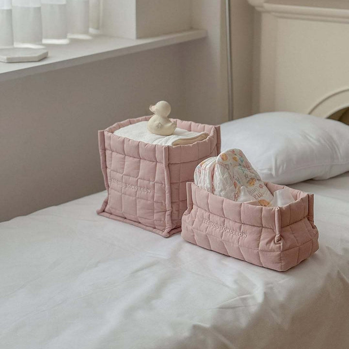 キルティングオムツストッカー