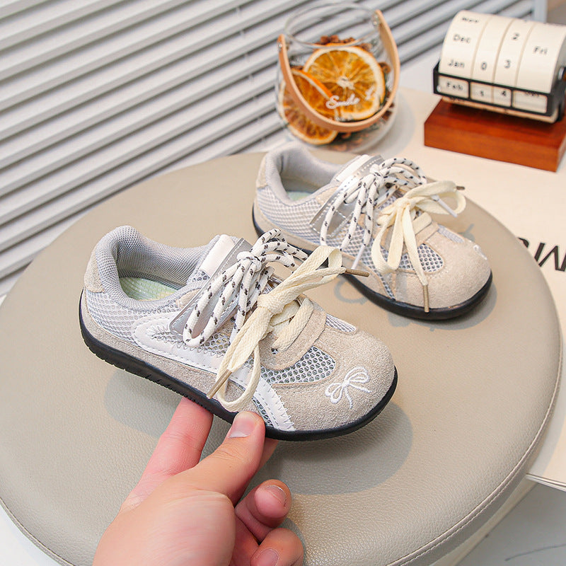 【14.5-22.0】ダブルシューレーススニーカー