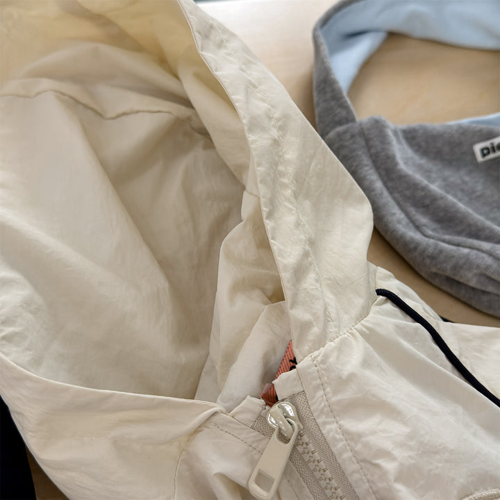 【80-130】ワンポイントウィンドブレーカー