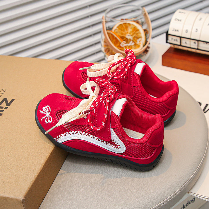 【14.5-22.0】ダブルシューレーススニーカー