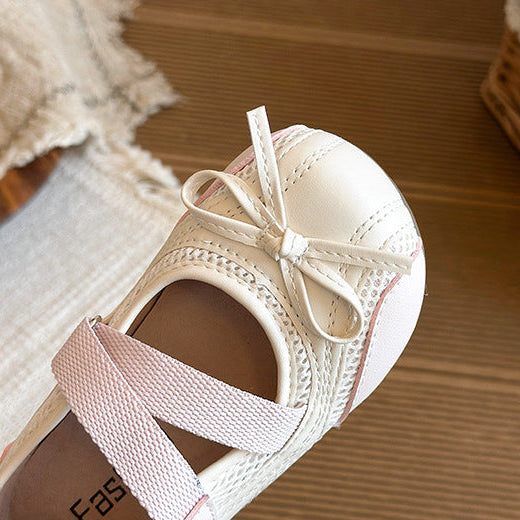 【15.0-22.0】テープデザインバレエシューズ