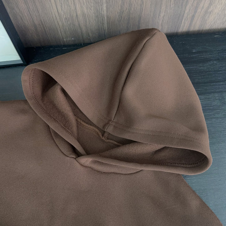 【100-140】レースデザインフーディーパーカー×ロングパンツセット