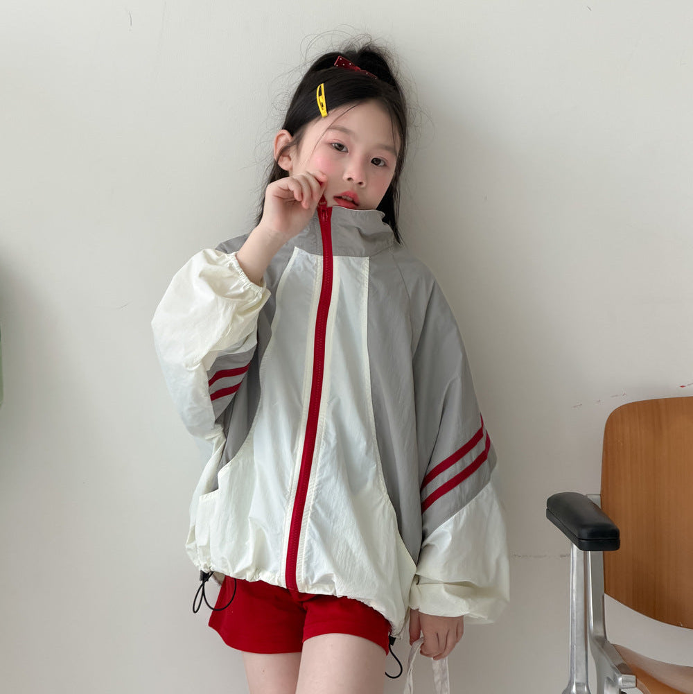 【100-150】フルジップウィンドブレーカー