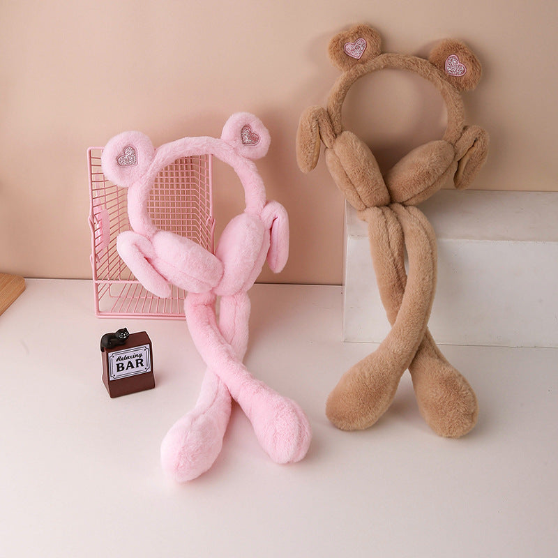 ふわふわイヤーマフ