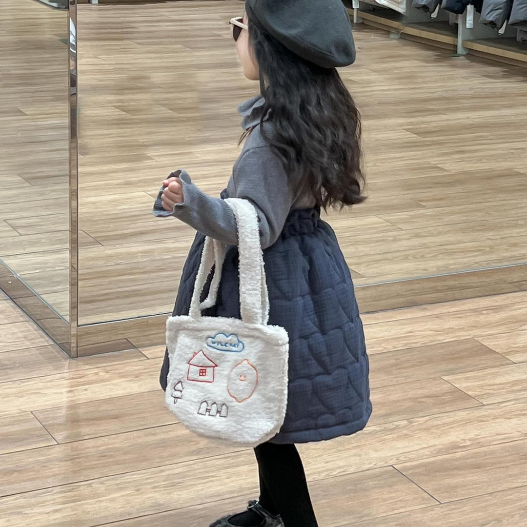 【90-120】ラッフルカラーフリルトップス