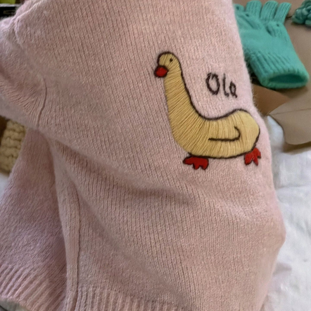 【90-150】バックデザインカーディガン