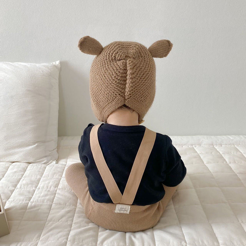 【baby】バンビ耳ニット帽
