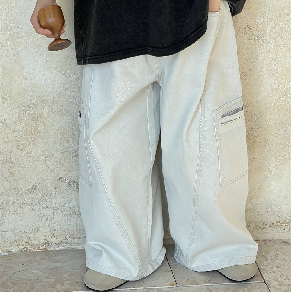 【90-150】ワイドカーゴパンツ