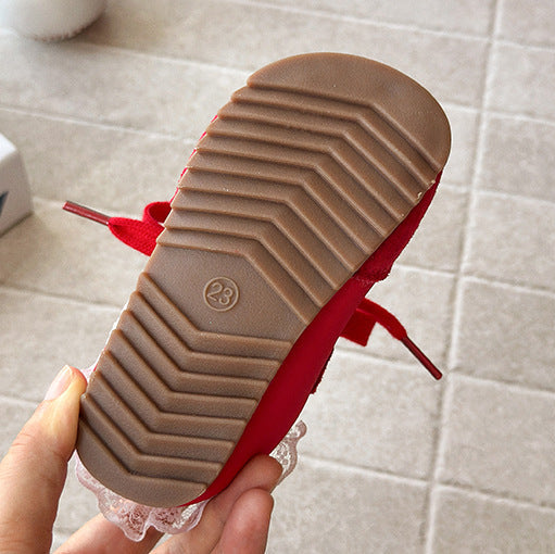 【13.5-20.0】レースデザインスニーカー