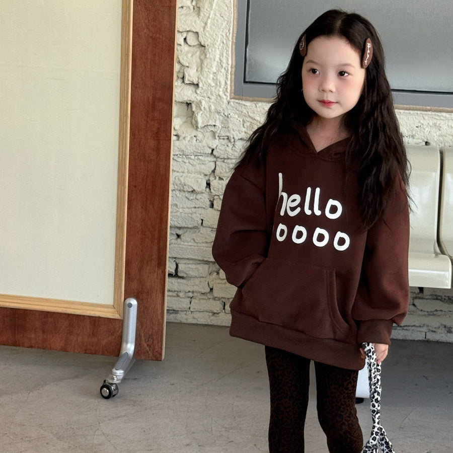 【90-150】helloリラックスパーカー