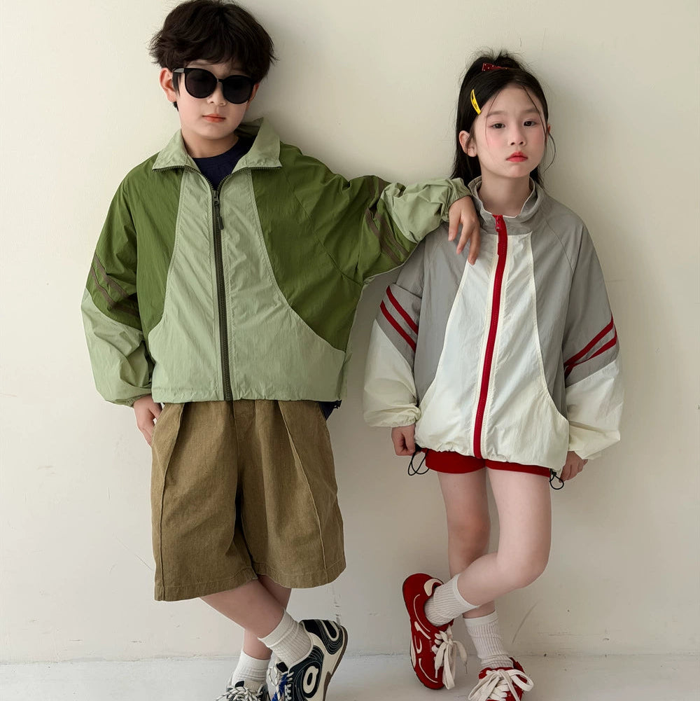 【100-150】フルジップウィンドブレーカー