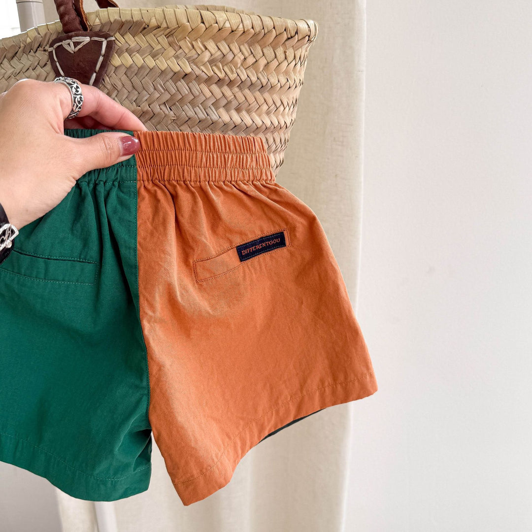 【80-130】ロゴデザインショートパンツ