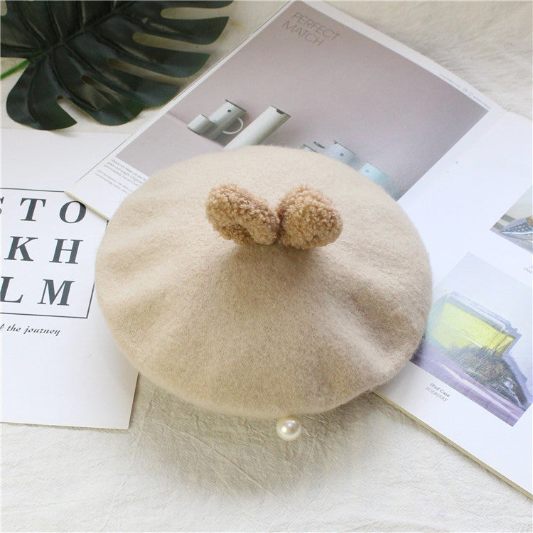 うさみみベレー帽