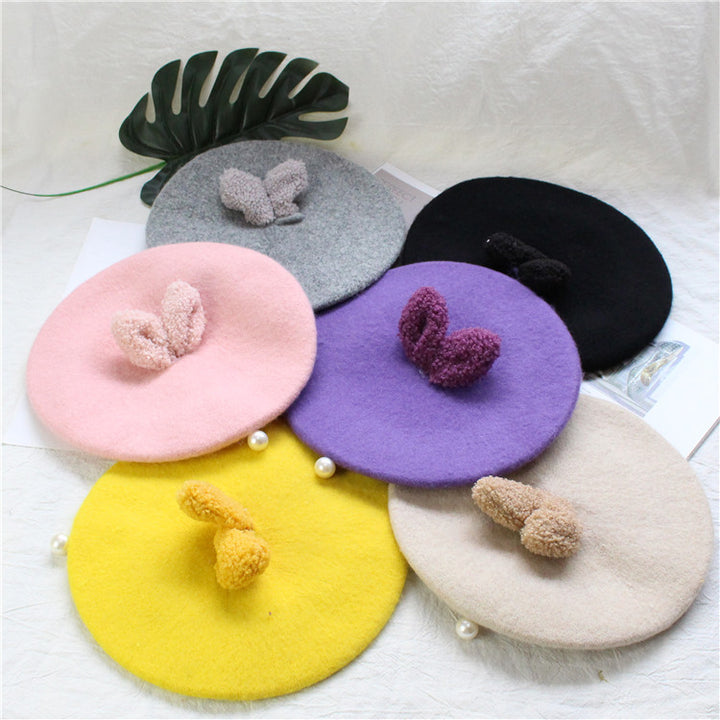 うさみみベレー帽