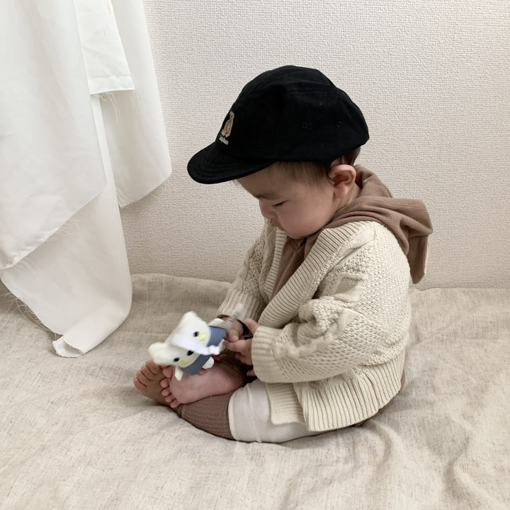 【BABY・KIDS】TeddyBearキャップ・全3色