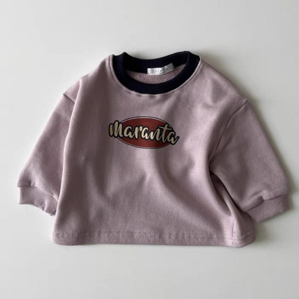 【baby＆kids】カジュアルプリントトップス