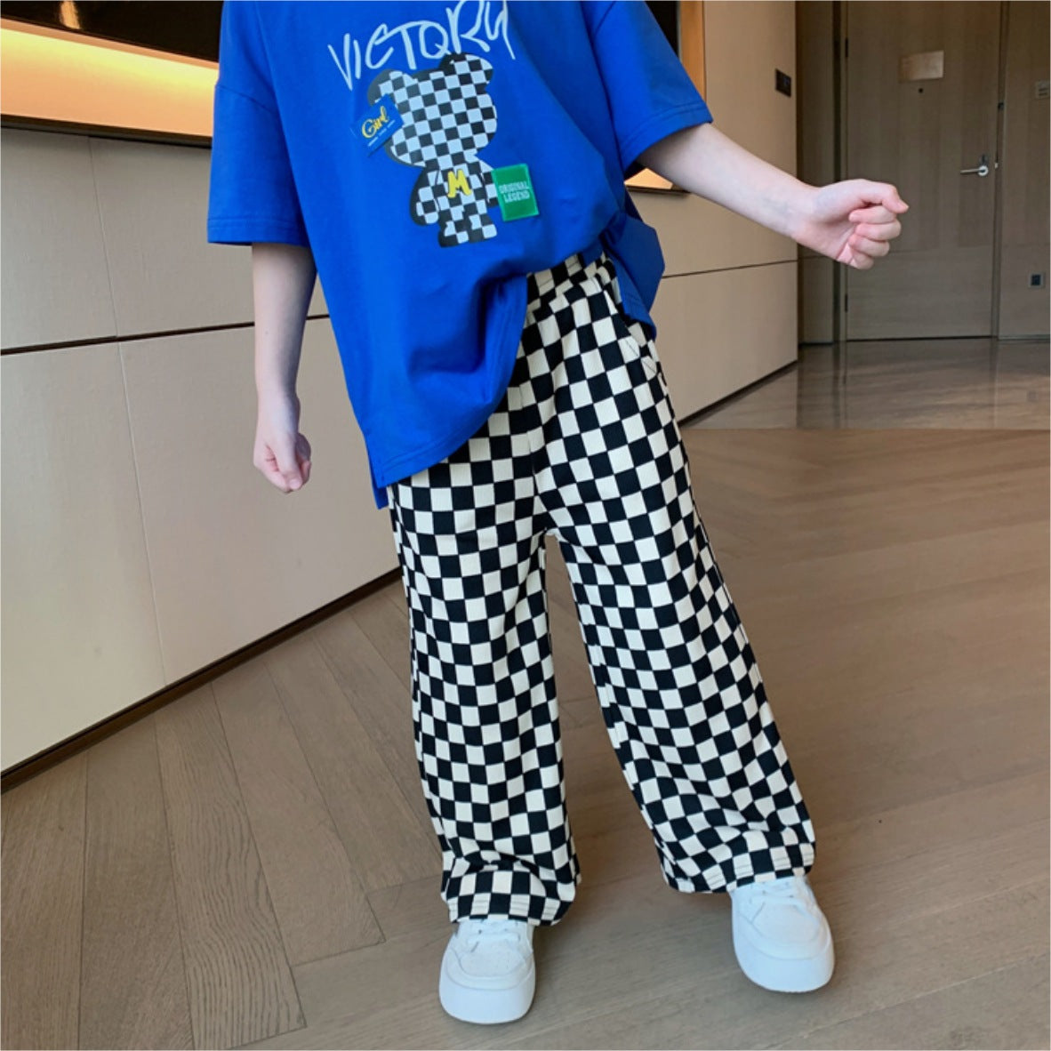 あさぎーにょ poppy チェックパンツ - メルカリ
