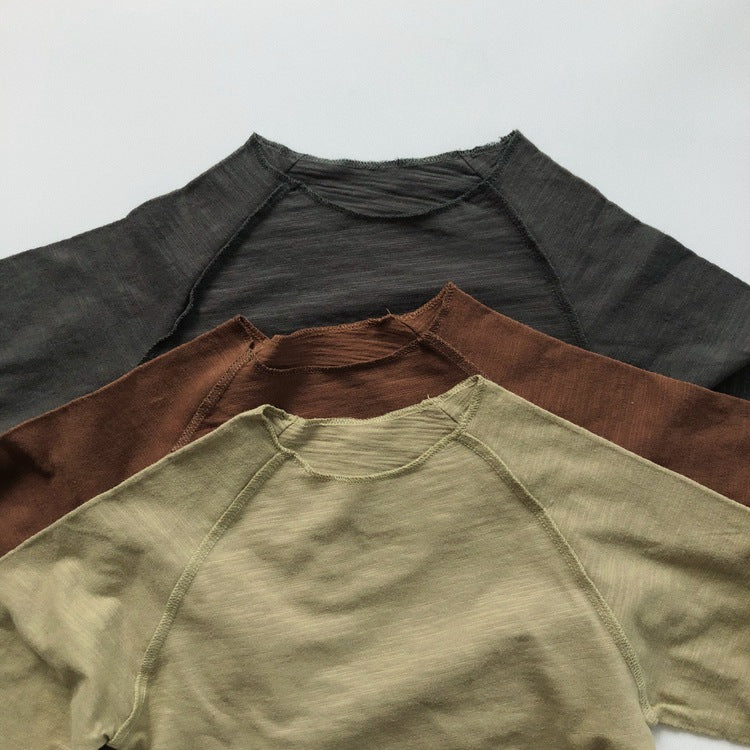 カットオフロングTシャツ