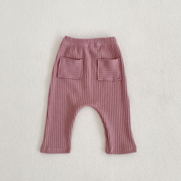 ポケットリブパンツ