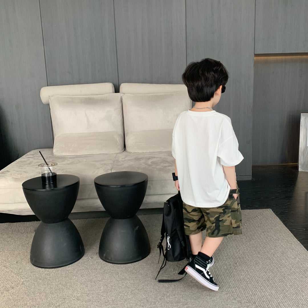 カモフラージュハーフパンツ
