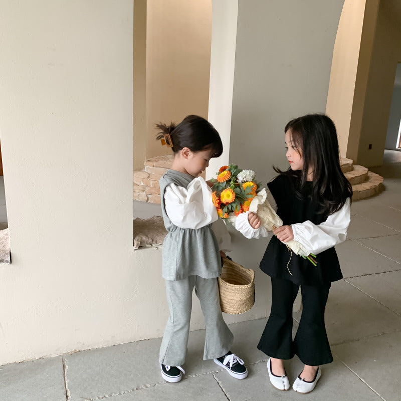 フレア袖スウェットセットアップ