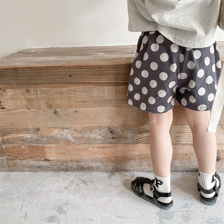 ドット柄ショートパンツ