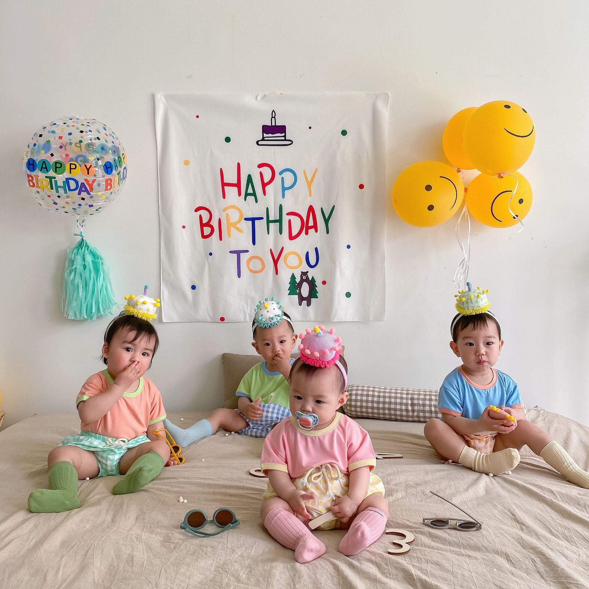 エルモ　セット 80-140】フラワープリントカジュアルセットアップ｜ELMO-こども