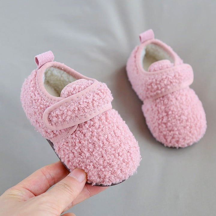 【baby＆kids】モコモコルームシューズ