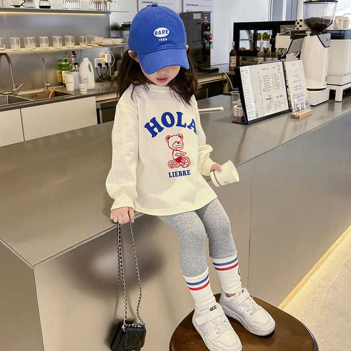 HOLAベアロングTシャツ