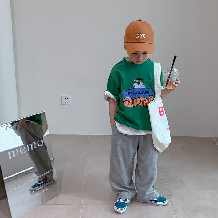 ワンポイントドローコードパンツ