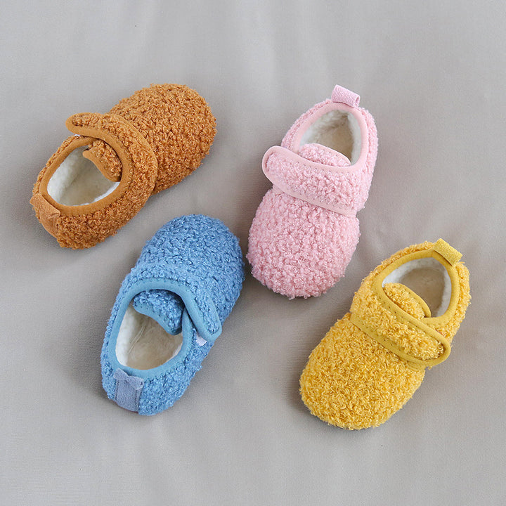 【baby＆kids】モコモコルームシューズ